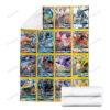 Anime GX 2 Cards Version 3 Custom Pokemon Blanket