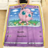 Anime Jigglypuff Common Custom Pokemon Blanket