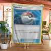 Anime Poke Ball Trainer Custom Pokemon Blanket