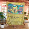 Anime Pikachu Cute Card Custom Pokemon Blanket