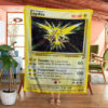 Anime Zapdos Base Set Custom Pokemon Blanket