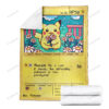 Anime Pikachu Cute Card Custom Pokemon Blanket