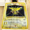 Anime Zapdos Base Set Custom Pokemon Blanket