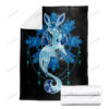 Anime Starry Sky of Ice Custom Pokemon Blanket