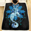 Anime Starry Sky of Ice Custom Pokemon Blanket