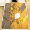 Anime Raichu Custom Pokemon Blanket