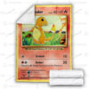 Anime Charmander Custom Pokemon Blanket