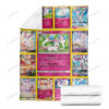 Anime Sylveon Cards Custom Pokemon Blanket