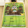 Anime Rowlet Custom Pokemon Blanket