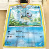 Anime Squirtle Custom Pokemon Blanket