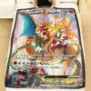 Anime Japanese Charizard EX Card Custom Pokemon Blanket