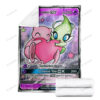 Anime Love Mew & Celebi GX! Custom Pokemon Blanket