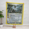 Rayquaza Card Custom Pokemon Blanket