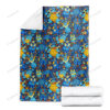 Anime Water Seamless Pattern Custom Pokemon Blanket