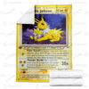 Anime Light Jolteon 1st Edition Custom Pokemon Blanket