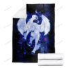 Anime Starry Winged Sphinx Custom Pokemon Blanket