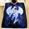 Anime Starry Winged Sphinx Custom Pokemon Blanket