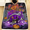 Halloween Kaiju Gengar Custom Pokemon Blanket