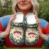 Snorlax Tie Dye Face Custom Classic Clogs