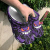 Gengar Tie Dye Face Custom Classic Clogs