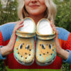 Dragonite Tie Dye Face Custom Classic Clogs