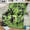 Evolve Larvitar within Tyranitar Tie Dye Face Custom Pokemon Blanket