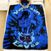 Evolve Vaporeon Tie Dye Face Custom Pokemon Blanket