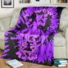 Evolve Mewtwo Tie Dye Face Custom Pokemon Blanket