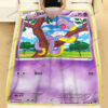 Ekans Card Custom Pokemon Blanket