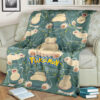 Snorlax Custom Pokemon Blanket