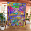 Anime Ancient Mew Holo Custom Pokemon Blanket