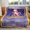 Anime Mewtwo Evolutions Custom Pokemon Blanket