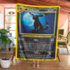 Anime Umbreon Neo Discovery Custom Pokemon Blanket