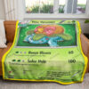 Anime Thicc Venusaur Custom Pokemon Blanket