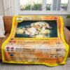 Anime Thicc Arcanine Custom Pokemon Blanket