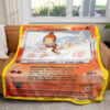 Christmas Charmander Custom Name Gift Pokemon Blanket