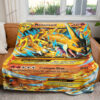 Anime M Charizard-EX Flashfire Custom Pokemon Blanket