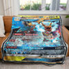 Anime M Charizard GX Tag Team Custom Pokemon Blanket