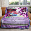 Mewtwo Level X Diamond Pearl +Custom Pokemon Blanket