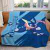 Anime Greninja Custom Pokemon Blanket