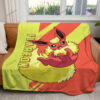 Anime Flareon Custom Pokemon Blanket