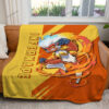 Anime Infernape Custom Pokemon Blanket