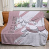 Anime Mewtwo Custom Pokemon Blanket