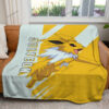 Anime Jolteon Custom Pokemon Blanket