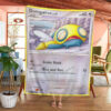 Dunsparce Mysterious Treasures Custom Pokemon Blanket