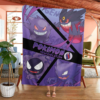 Mega Gengar Evolution Pokemon Blanket