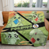 Mega Tyranita Evolution Pokemon Blanket