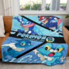 Mega Greninja Evolution Pokemon Blanket