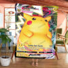 Anime Pikachu VMAX Vivid Voltage Custom Pokemon Blanket