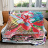 Anime Scizor VMAX Darkness Ablaze Custom Pokemon Blanket